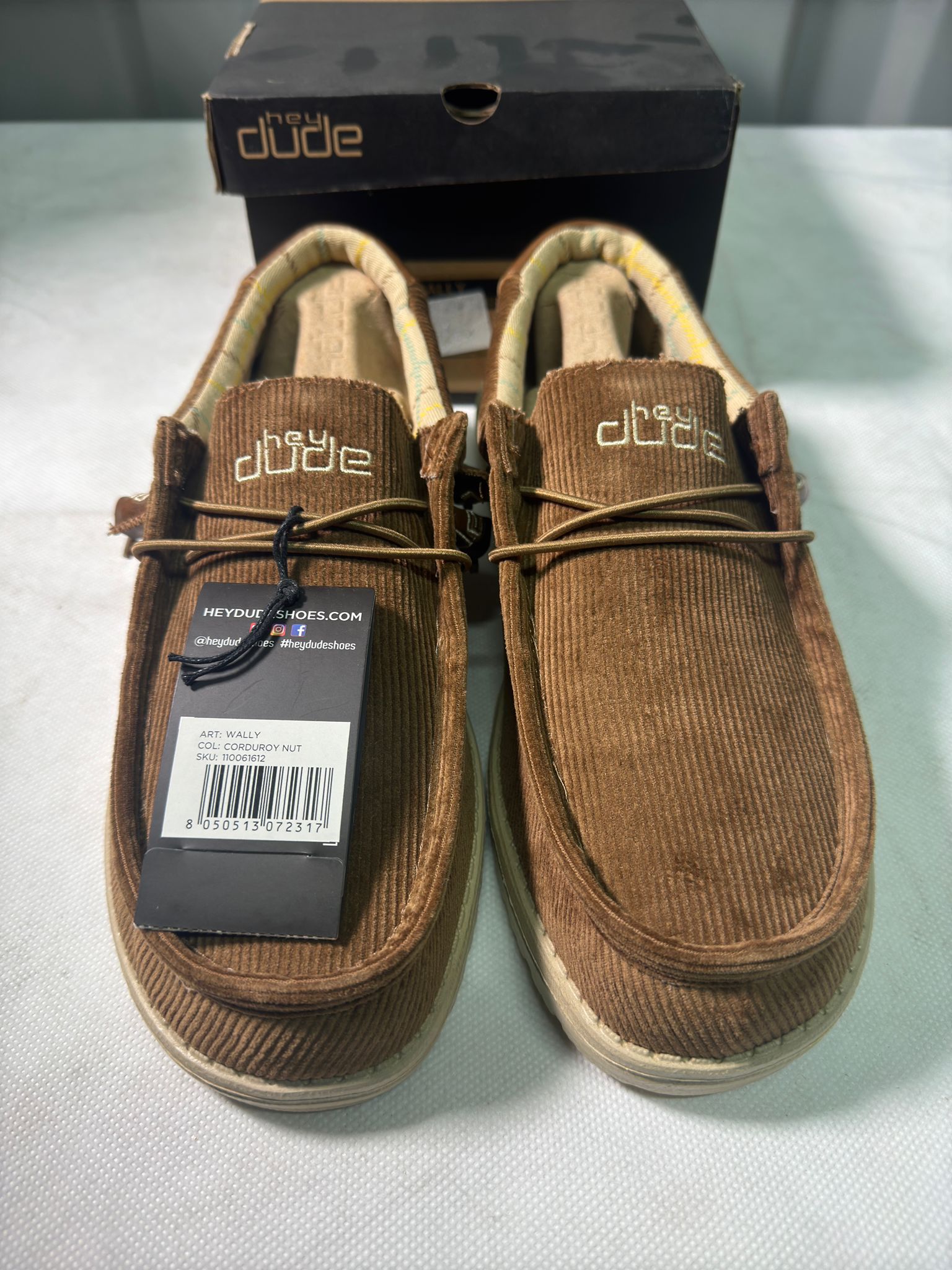 Hey Dude Wally, MOC Toe Shoes for Men
